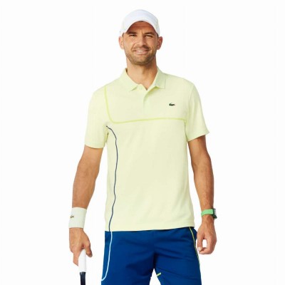 Polo Lacoste Sport Pique Amarillo