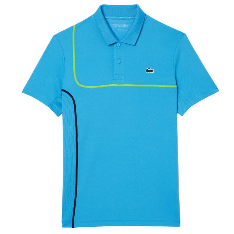 Polo Lacoste Sport Piqu? Azul