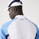 Polo Lacoste Sport Thermoregulateur Blanc Bleu