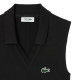 Polo Lacoste Tight Fit Negro Mujer