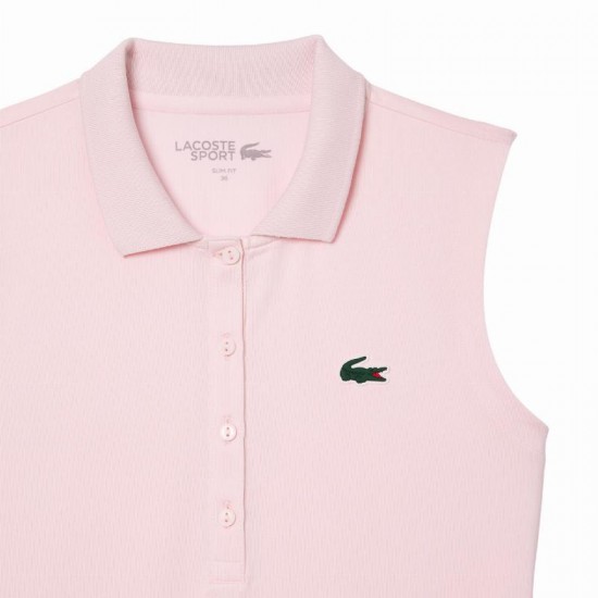 Lacoste Ultra Dry Pink Women''s Polo Shirt