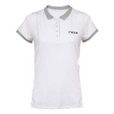 Nox Meta 10TH Anniversary White Women''s Polo Shirt