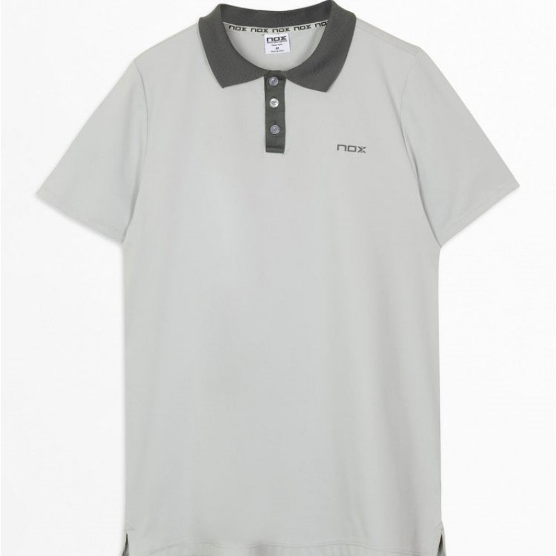 Polo Nox Pro Cinza Claro