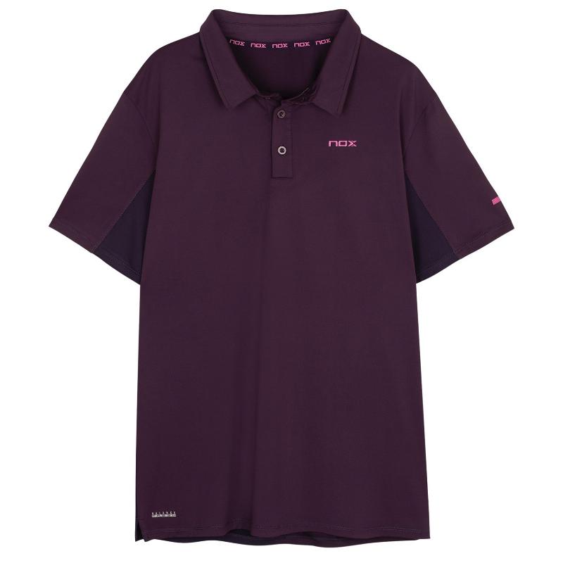 Polo Nox Pro Morado Oscuro