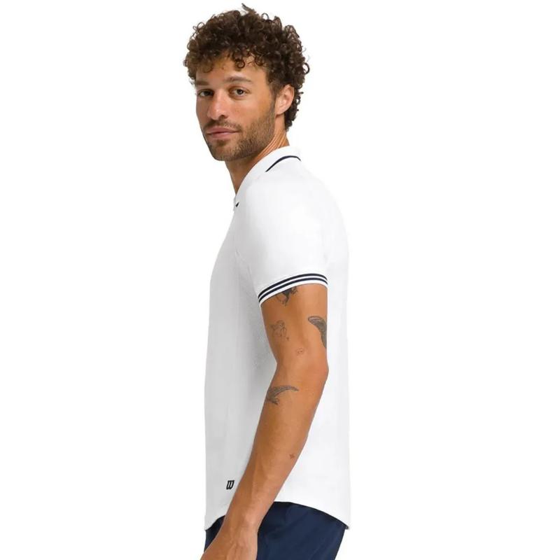Polo Wilson Players Seamless 2.0 Blanco
