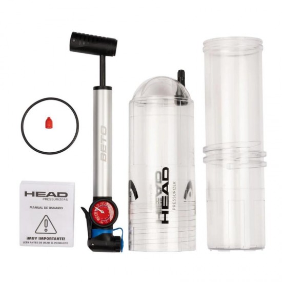 Presurizador de Pelotas Head Pump  X4 + Bomba