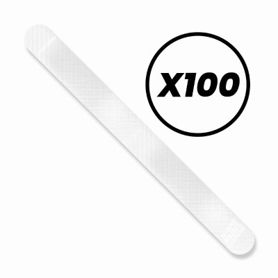 Protetor PadelPoint Transparente Rugoso Logo Pequeno x100