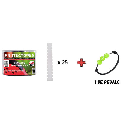 Protetor Transparente Dendado Pro Elite 25 Unidades