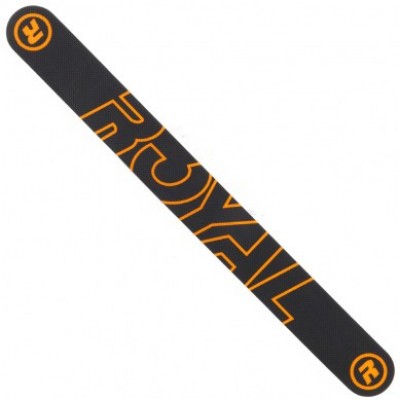 Protetor Royal Padel Negro Logo Naranja