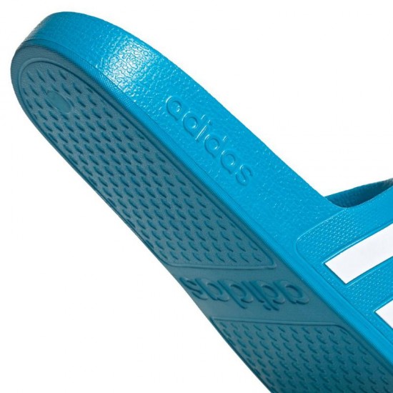 Sandalia Adidas Adilette Aqua Azul Blanco