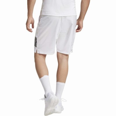 Adidas Club 3 Stripes Short Branco Preto