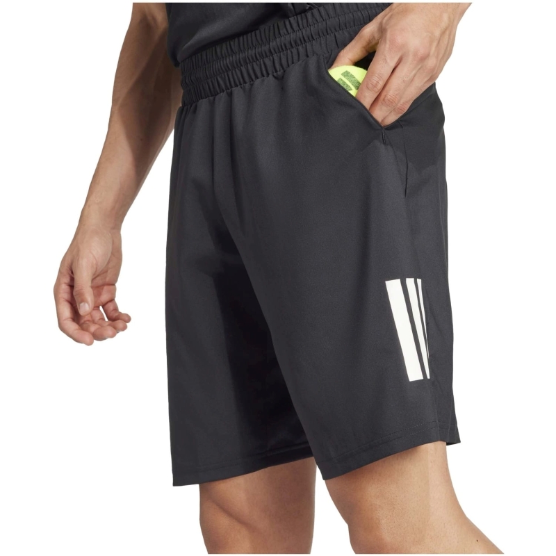 Short Adidas Club 3 Bandes Negro Blanco