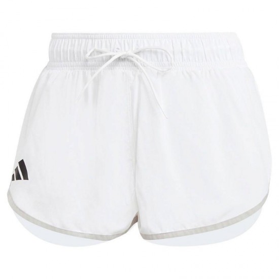 Pantaloncini Adidas Club Bianco Nero Donna