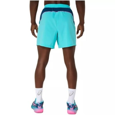 Pantaloncini Asics Padel Court 7IN Azul Aqua