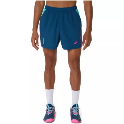 Pantaloncini Asics Padel Court 7IN Azul Mako