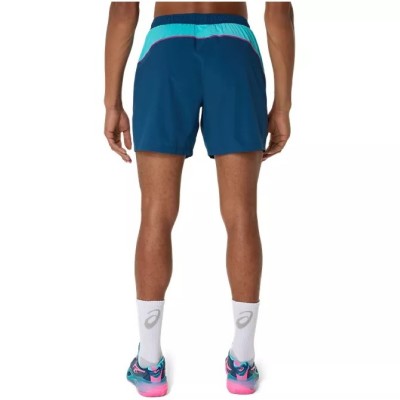 Pantaloncini Asics Padel Court 7IN Azul Mako