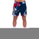 Badu New York 7 polegadas azul escuro vermelho Bidi shorts