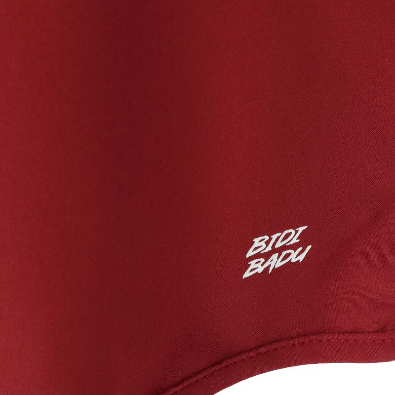 Short Bidi Badu Folhas Protegidas Rojo