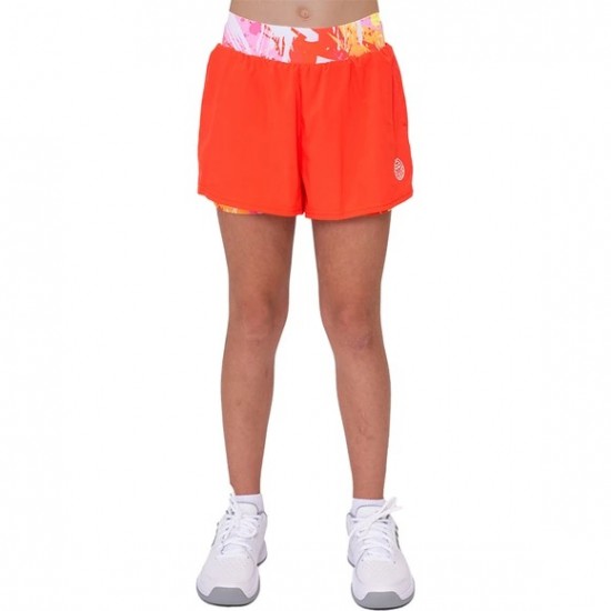 Short Bidi Badu Wild Arts Printed 2en1 Naranja Mix Junior