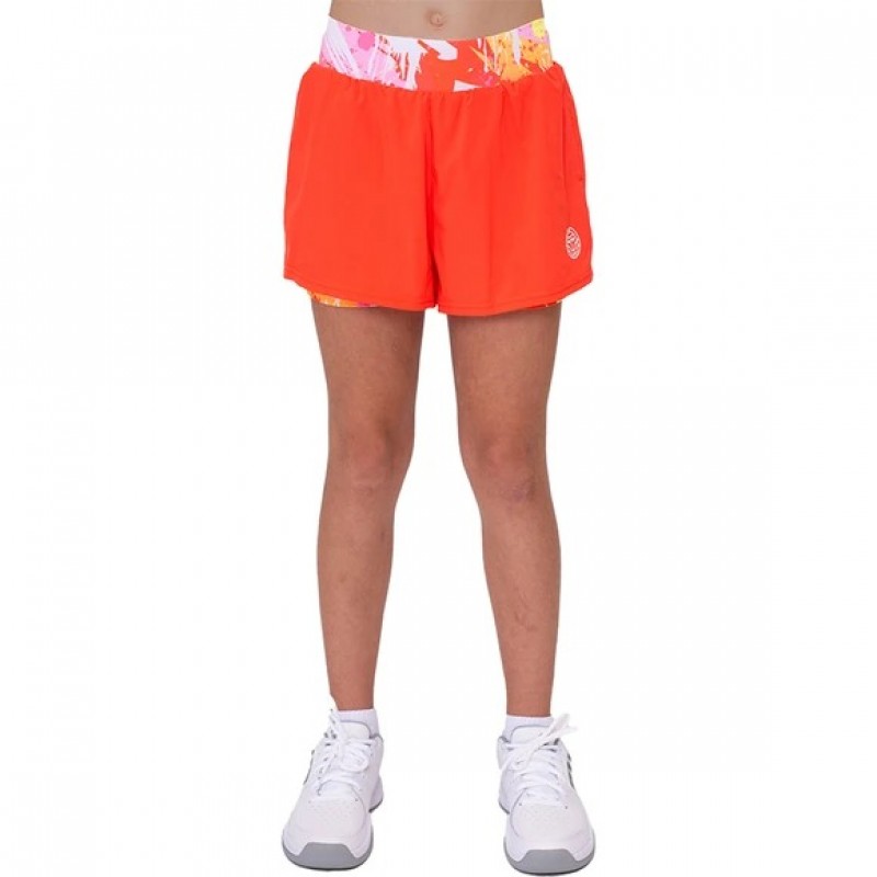 Short Bidi Badu Wild Arts Printed 2en1 Naranja Mix Junior