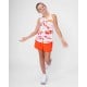 Short Bidi Badu Wild Arts Imprime 2en1 Naranja Mix Junior