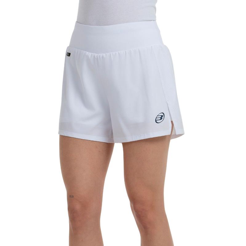 Pantaloncini da donna Bullpadel Dictio White