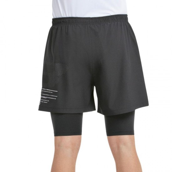 Bullpadel Meta Black Shorts