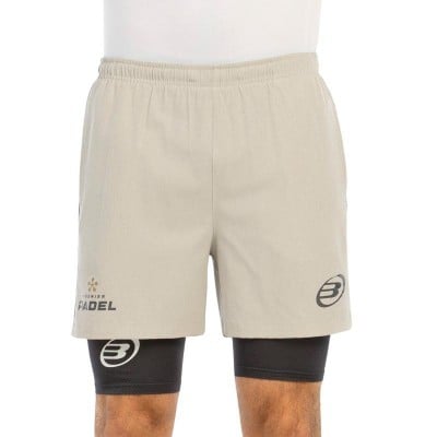 Pantaloncini Bullpadel Premier Padel Barde Stone Vigore