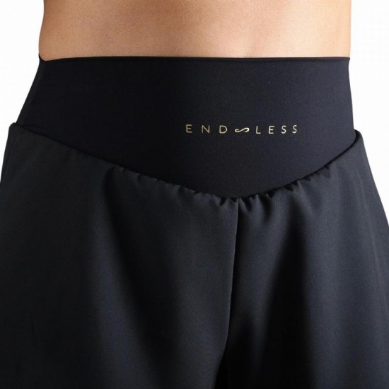 Short Endless Court Negro Mujer