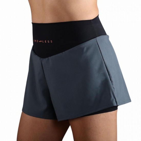 Short Endless Court Titanium Mujer