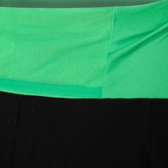 Cabeca Curta Dinamica Negro Verde Mujer