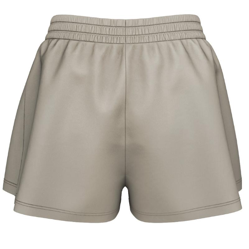 Women''s Head Play Light Grey Shorts