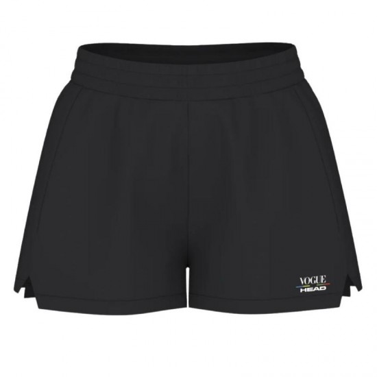 Short Head Vogue Negro Mujer