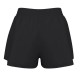 Shorts de cabeca para mulheres da Vogue Black