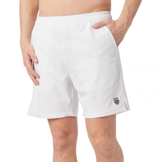 Short Kswiss Hypercourt 7in Blanco