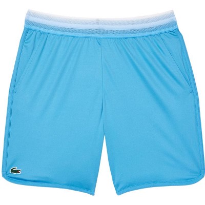 Short Lacoste Daniil Medvedev Azul Blanco