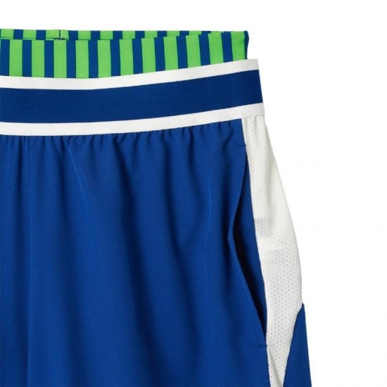 Short Lacoste Roland Garros Azul Blanco Verde