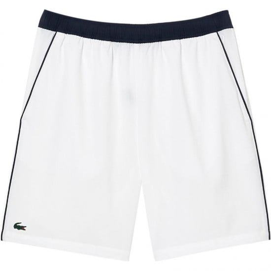 Lacoste Sport Calcão Elastico Blanco Marino