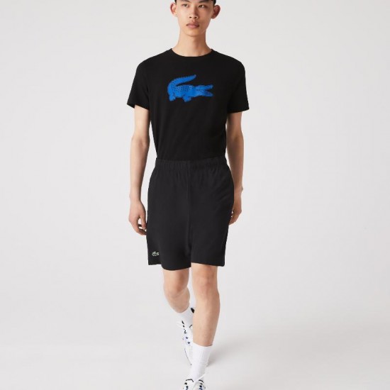 Preto esporte lacoste curto