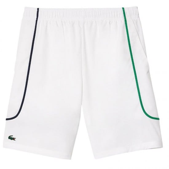 Short de tennis Lacoste Sport Blanc