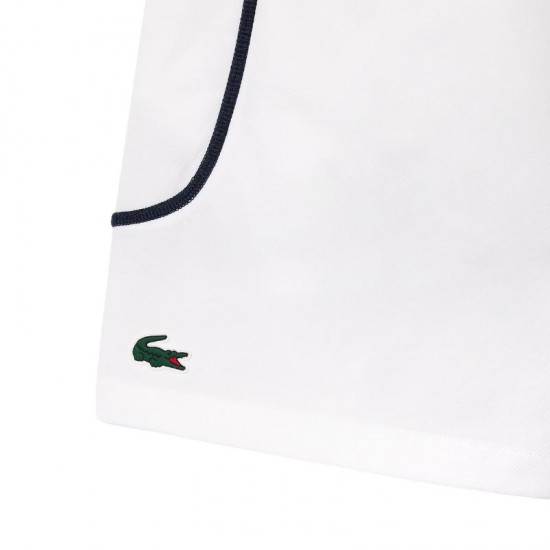 Short Lacoste Sport Tenis Blanco