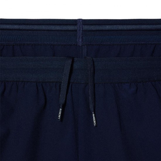 Pantaloncini Lacoste Sport Ultra Dry Azul Marino