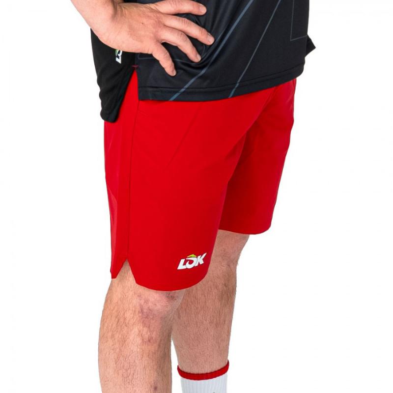 Pantaloncini Lok A1 Padel Siskiyou Rojo