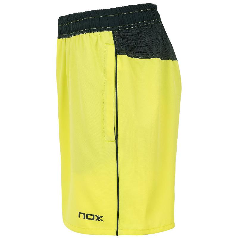 Short Nox Pro Lima Blue Logo