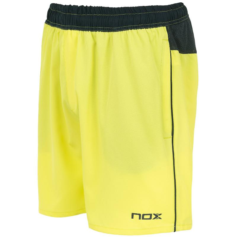 Short Nox Pro Lima Blue Logo