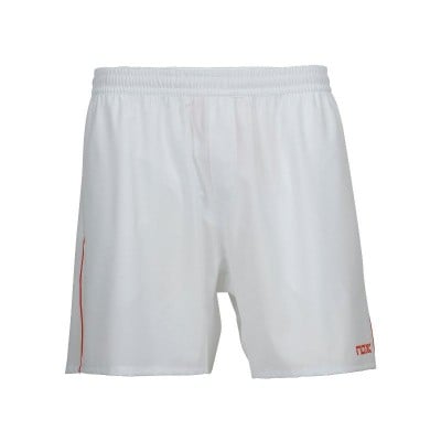 Short Nox Team Blanco Logo Rojo