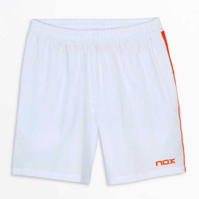 Short Nox Team Blanco Naranja