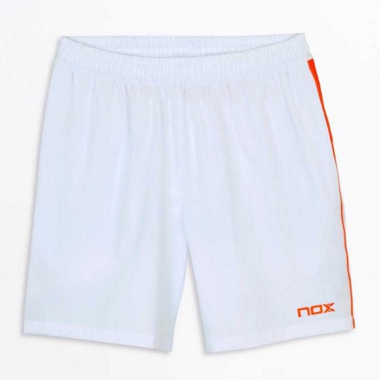 Short Nox Team Blanc Orange