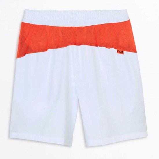 Nox Team Shorts Branco Laranja