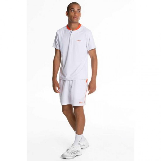 Nox Team Shorts Branco Laranja